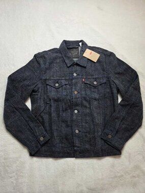 New L Levi's Trucker slim-fit  jean jacket in Big Foot Denim